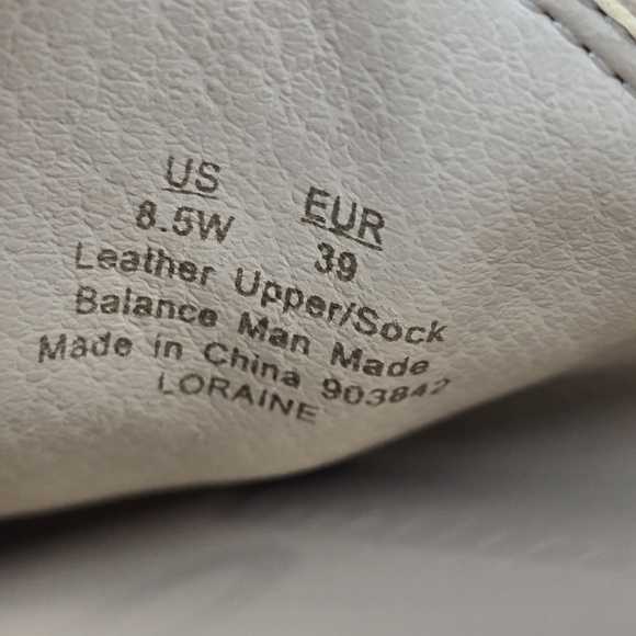 8.5W Sam Edelman Loraine Bit Loafers, Soft Beige Leather, Wide Width - Picture 11 of 14